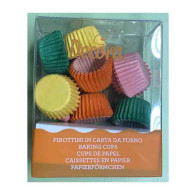 Bonbon Baking cups coloured 200Stk. 27x17mm