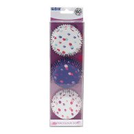 Papierbackform Foil Watercolour Dots Set/3 60Stk.