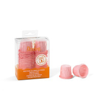 Ruffled Baking Cups mini pink 35Stk. 30x35mm