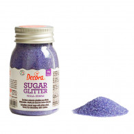 Glittered Sugar violett 100g