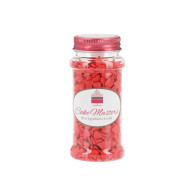 Zuckerstreudekor Herzen rot 70g