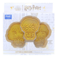 Harry Potter Ausstecherset Harry, Ron & Hermine