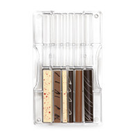 Pralinenform Stäbchen 12cav. 20x12x2,2cm