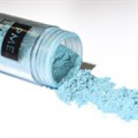 Essbarer Glitzerstaub blau