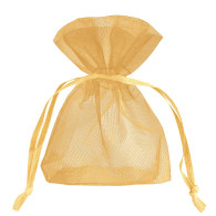 Organzasäckchen gold 10Stk.