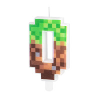 Zahlenkerze Pixel 0
