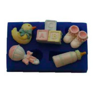 Silikonform Babyset