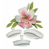 Plunger Cutter Set Veined Lily medium