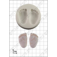 Silikonform Baby Feet (2)