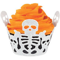 Cupcake Wrap Skeleton