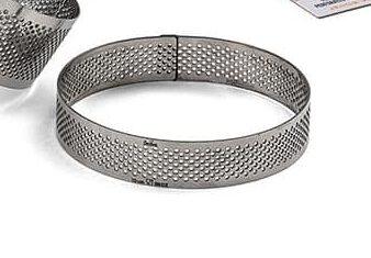 Tortenring perforiert 8x3,5cm