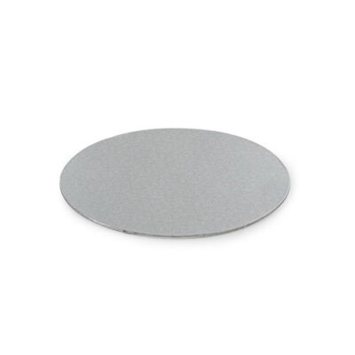 Cake Card rund silber 18cm