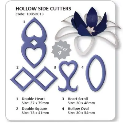 Hollow Cake Side Cutters