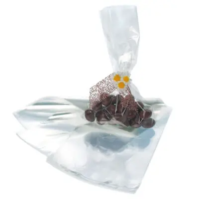 100 Clear Bags 8x15cm