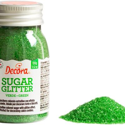Glittered Sugar grün 100g