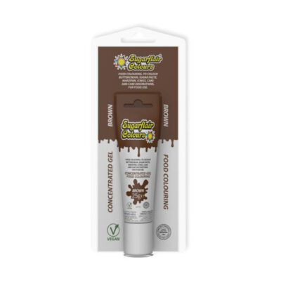 Tube Gelfarbe braun 25g