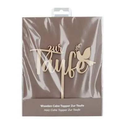 Cake Topper Taufe