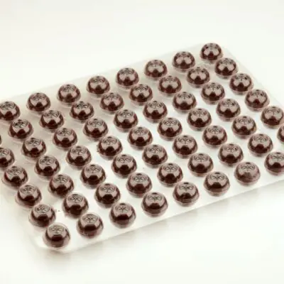 Hohlkugeln zartbitter 63 Stück