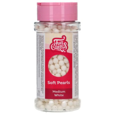 Zuckerperlen Weiß soft 60g