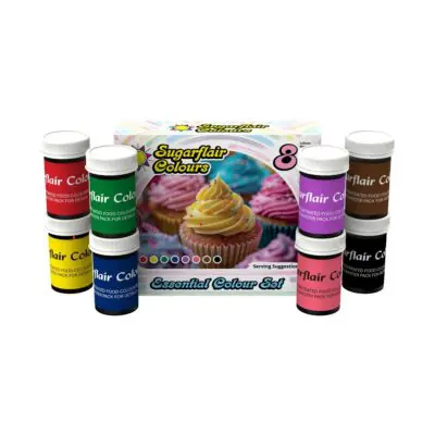 Sugarflair Gelfarbenset 8 Farben