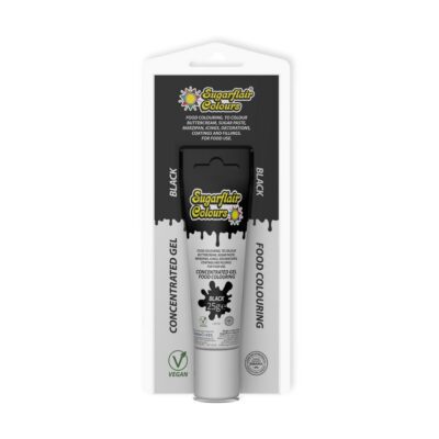 Tube Gelfarbe schwarz 25g