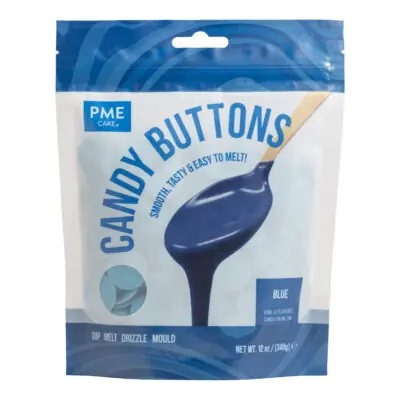 Candy Buttons blau 340g