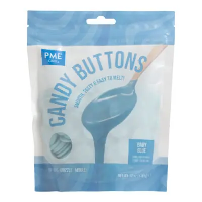 Candy Buttons babyblau 340g