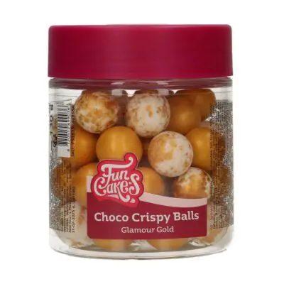 Choco Crispy Balls Glamour gold 130g