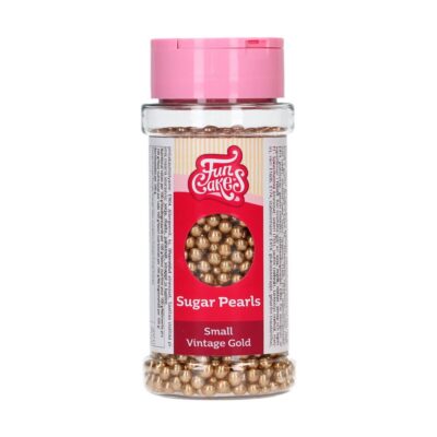 Zuckerperlen Small Vintage Gold 80g