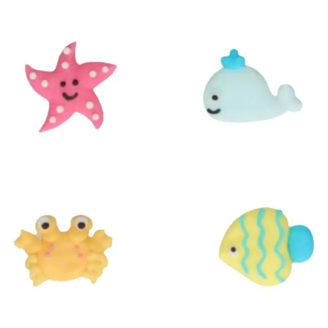 Zuckerfiguren Sea Life Animals Set/8 – Bild 2