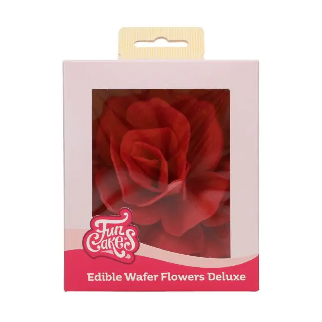 Deluxe Rose Pastella rot Oblate 1Stk.