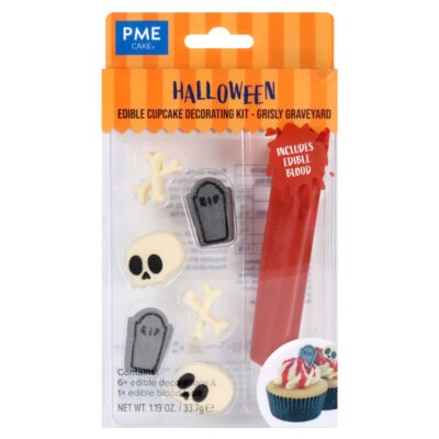 Halloween Cupcake Dekorationsset Gruselig