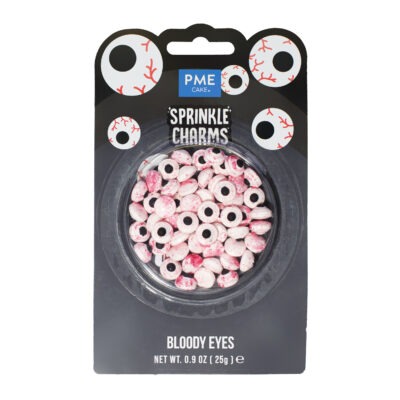Halloween Charm Streusel Blutige Augen