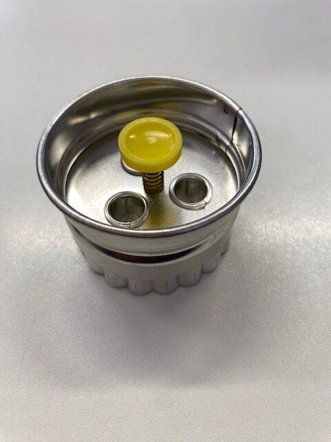 Linzer Ausstecher 3-Loch zerlegbar, 4,8cm – Bild 2