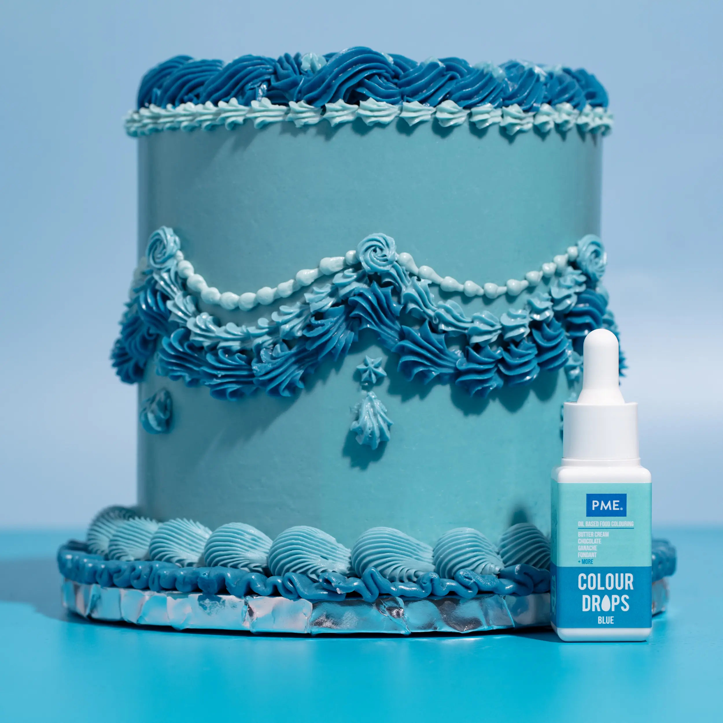 Colour Drops blau 20ml – Bild 2