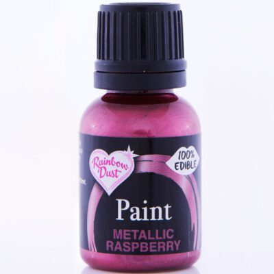 Metallic Food Paint - Raspberry
