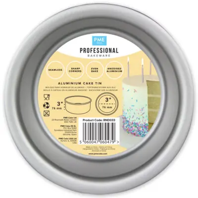 Tortenform rund 7,6cm