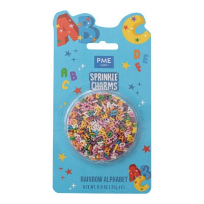 Regenbogen Alphabet Streusel