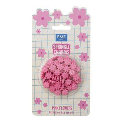 Rosa Blumen Streusel