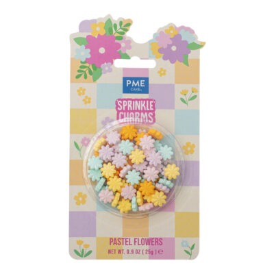 Pastellblumen Streusel
