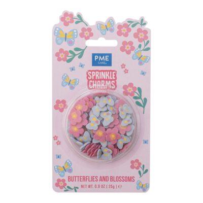 Schmetterlinge & Blüten Streusel