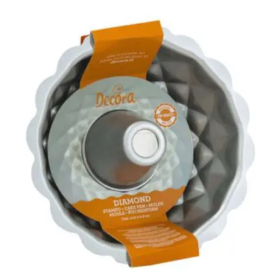 Backform Guglhupf Diamant 20x8cm