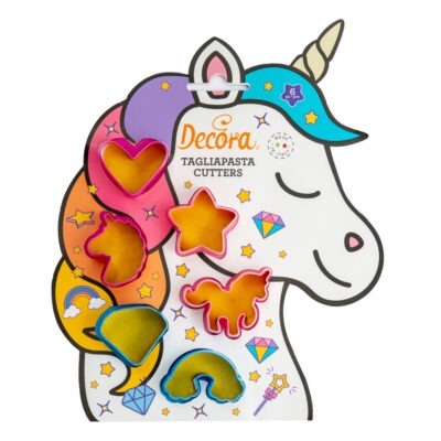 Ausstecherset mini Unicorn 6Stk.