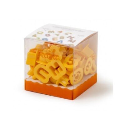 Alphabet und Zahlen Ausstecherset 36Stk.