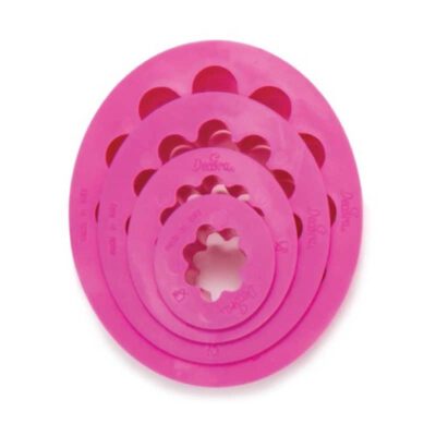 Ausstecherset Scalloped Oval 4Stk.