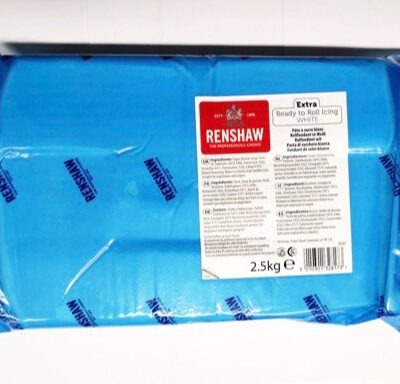 Renshaw Rollfondant Extra 2,5kg Weiß