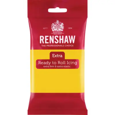 Renshaw Rollfondant Extra 250g Gelb