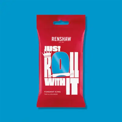 Renshaw Rollfondant 250g Turquoise