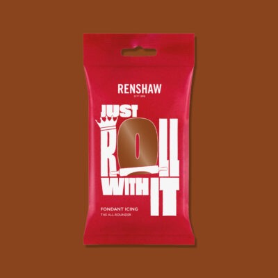 Renshaw Rollfondant 250g Dark Brown