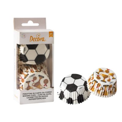 Baking cups Champions 36Stk. 50x32mm
